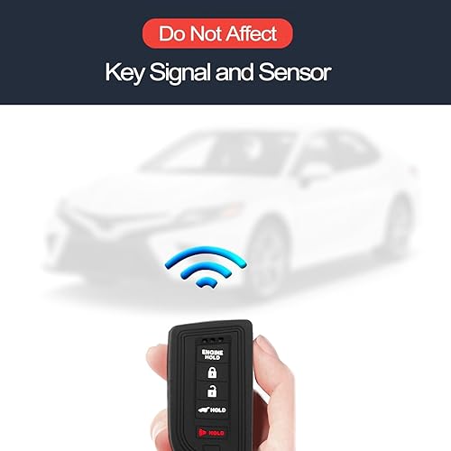 Miniatura 5 de 2 piezas compatibles con Acura Integra MDX RDX TLX con soporte de motor llavero llavero inteligente 5 botones protector remoto sin llave