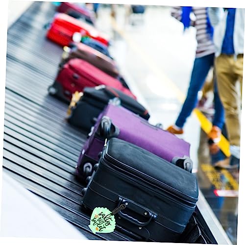 Abaodam Saco Etiqueta De Bagagem 24 Peças Etiqueta De Viagem Etiquetas De Bagagem Mochila Mala Etiqu