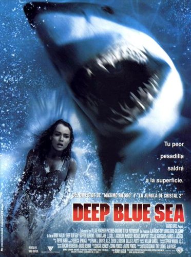 Amazon.com: Deep Blue Sea Movie Poster (27 x 40 Inches - 69cm x