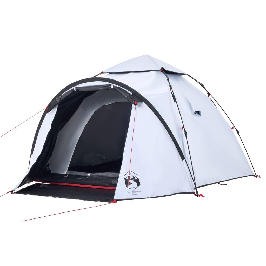 zelt 3 personen verdunkelt vidaXL Kuppel Campingzelt Personen, Kuppelzelt mit Quick-Release-System, Wurfzelt mit E-Anschluss Überzelt, Zelt, Weiß 190T Polyester Sport & Freizeit Color:PINE suv Verdon-e-Bike, Bicycle rentals/ repairs