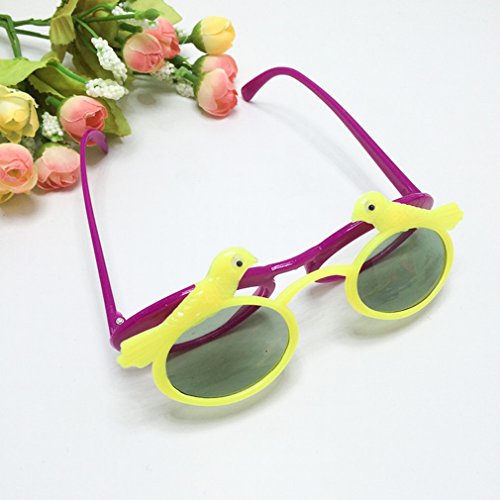Lunettes de soleil enfants dessin animé pour la plage et les parcs