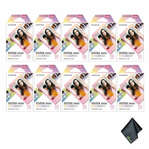 FUJIFILM INSTAX MINI Macaron Instant Film Bundle