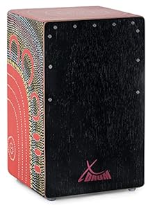 XDrum Flower Design Cajon mit Bass Port