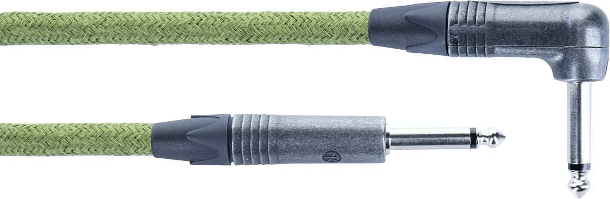 CORDIAL CABLES 6m Gitarrenkabel abgewinkelt Hanffasern