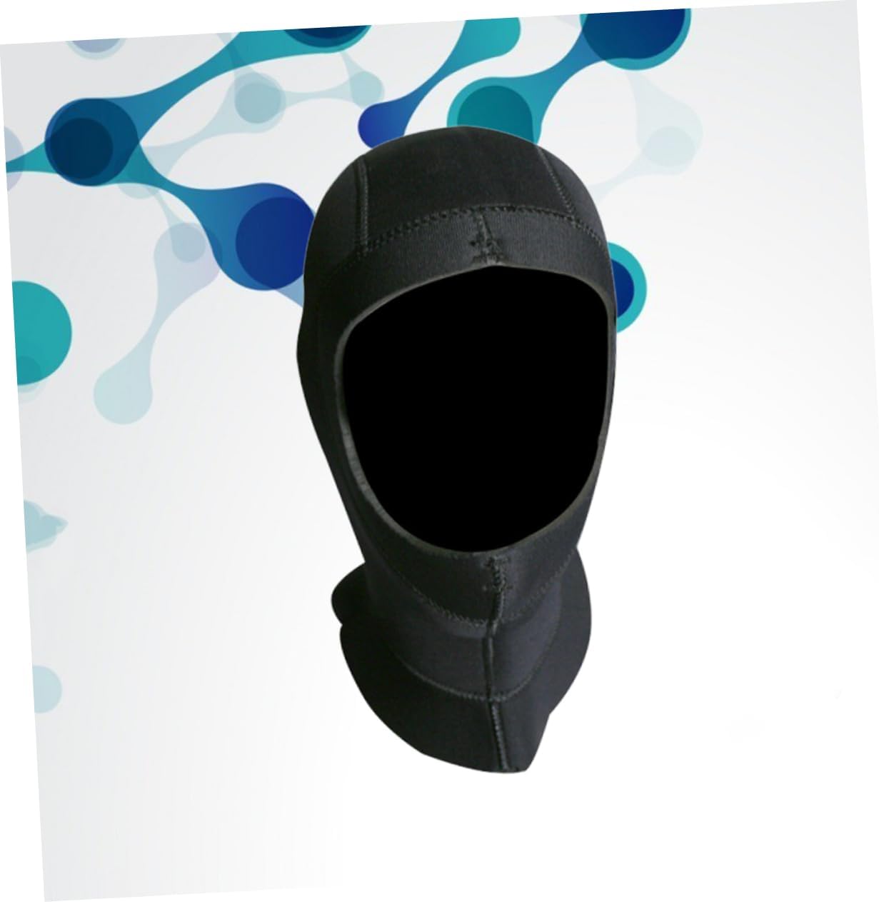 Toddmomy Full Face Diving Mask Snorkeling Cap Wetsuit Hat for Scuba Diving Snorkeling Hood Uv Protection Flexible Fit Adult