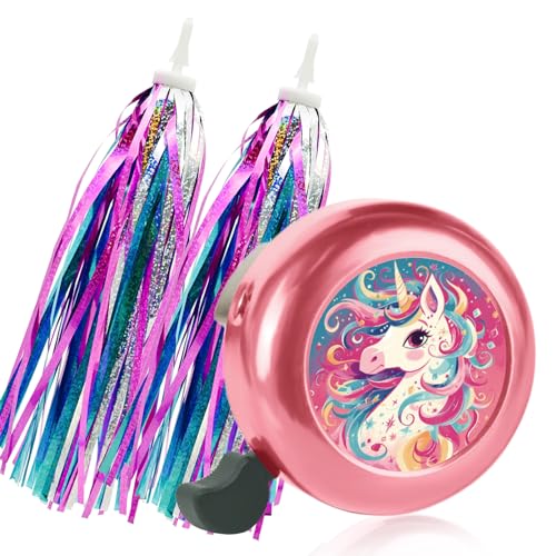 Accessories (pink Unicorn Bell+tassels)