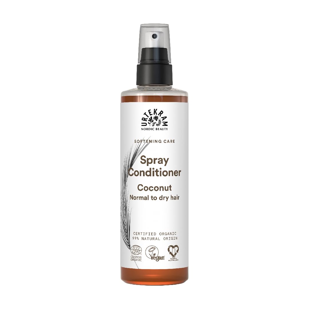 Urtekram Coconut Regenerating Leave-In Conditioner For Hydration And Shine 250 Ml