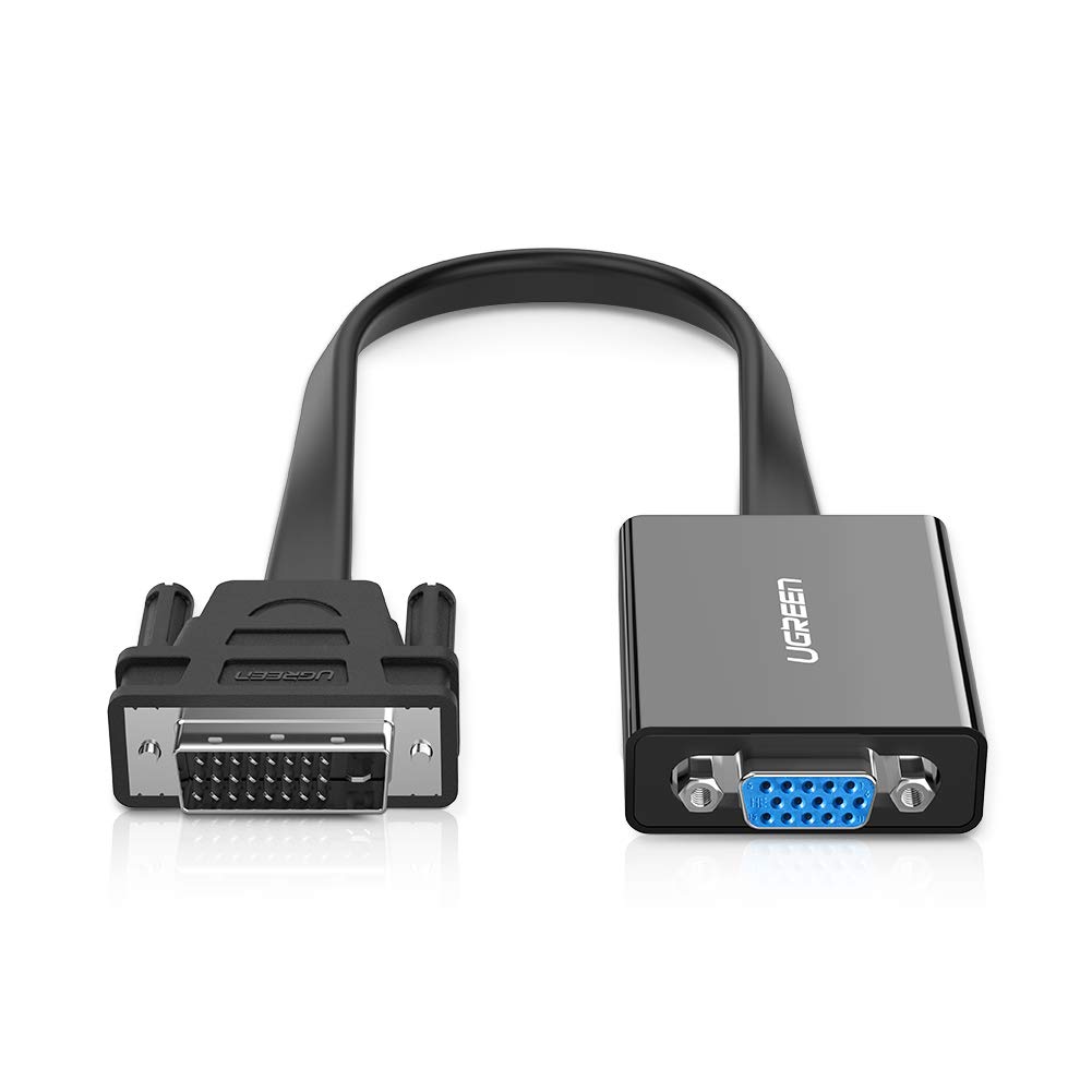 See full amazon price history chart for DVI to VGA Ugreen Active 1080p DVI-D to VGA Adapter 24 1 DVI Male to VGA Female Converter 60HZ and 3D for PC DVD Monitor HDTV and Projector 30cm Black DVI to VGA Ugreen Active 1080p DVI-D to VGA Adapter 24 1 DVI Male to VGA Female Converter 60HZ and 3D for PC DVD Monitor HDTV and Projector 30cm Black (B01AU804HK) Amazon Price History, Amazon Price Tracker