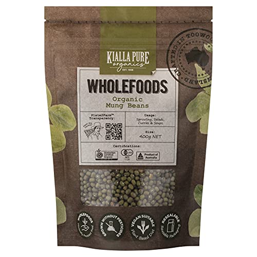 キアラピュアフーズ オーガニック 緑豆 400g