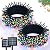 JMEXSUSS 2 Pack Solar String Light 100LED 32.8ft 8 Modes Solar Christmas Lights Waterproof for Gardens, Wedding, Party, Homes, Christmas Tree, Curtains, Outdoors (Multicolor)