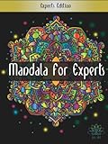 Mandala For Experts: 50+ Complex Mandala Designs For Relaxation And Stress Relieve (hardcover)