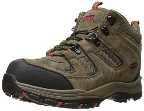 Nevados Men's Boomerang II MID Hiking Boot, Chocolate Chip/Ginger Red, 9 2E US