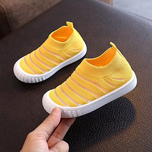 Little Girls Sneakers Autumn Flying Woven Mesh Breathable Comfortable Flat Casual Shoes Cute Girls Basketball2