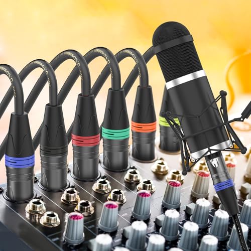 Bgbgkk YINPIN -01 Xlr Cables 25Ft 6 Pack thumb #7