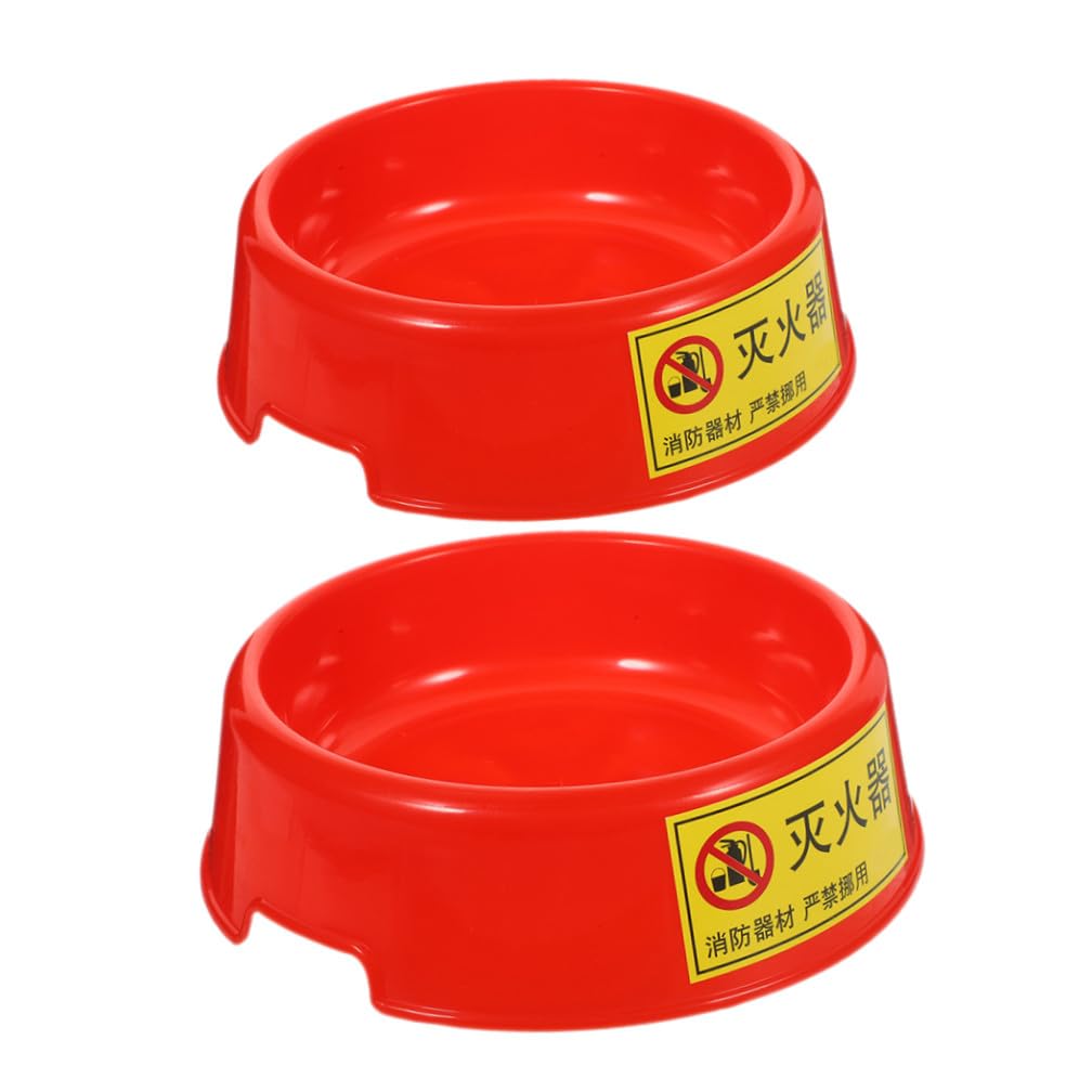 SHINEOFI 3 Series Soporte De Extintor De Incendios Base Luminosa Extintores Instalación Y Estable Y Oficinas 2 Piezas X 3