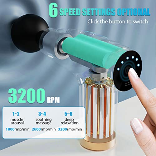 image for KRTYLYT Massage Gun, Mini Massager Percussion Massager deep Muscle Mas