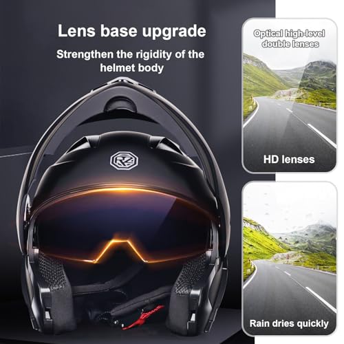 Bluetooth Modular Flip-Up Helmet