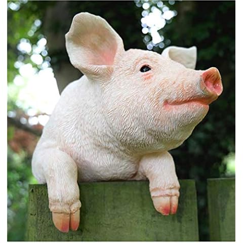 Animal Crackers Pig Garden Ornament Sculpture Cover