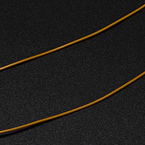 DECDEAL 1 M 30LB / 80LB Líder de Pesca Fio Líder de Linha com Anel Giratório Swivel Rápido Linha De