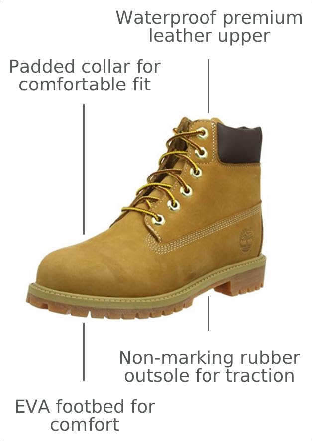 Image of Timberland Kids' 6 inch Classic Boots