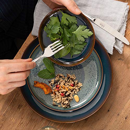 like. by Villeroy & Boch Crafted Denim Dinner Plate, ⌀26 cm, Blue, Speiseteller - Image 2
