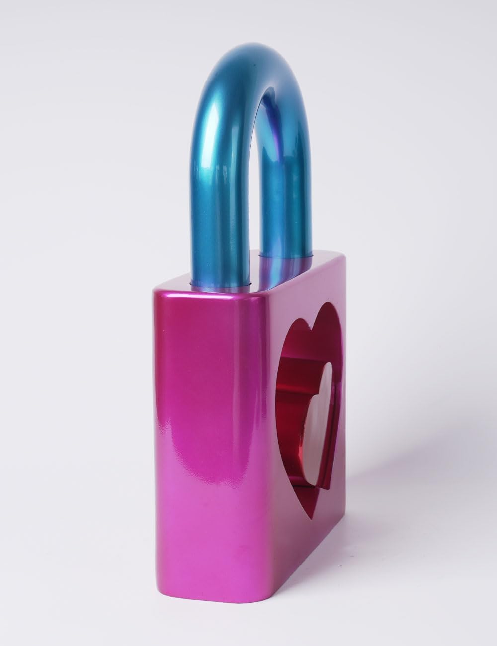 Abstract Sculpture Decor Modern Arts Lover Figurine Heart Decor Table Centerpiece Statue Polyresin 11.4 inch