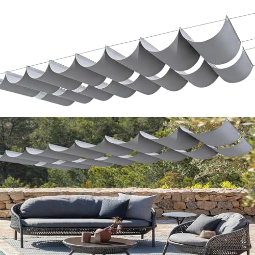Voiles d'ombrage rétractable imperméable avec œillets solides