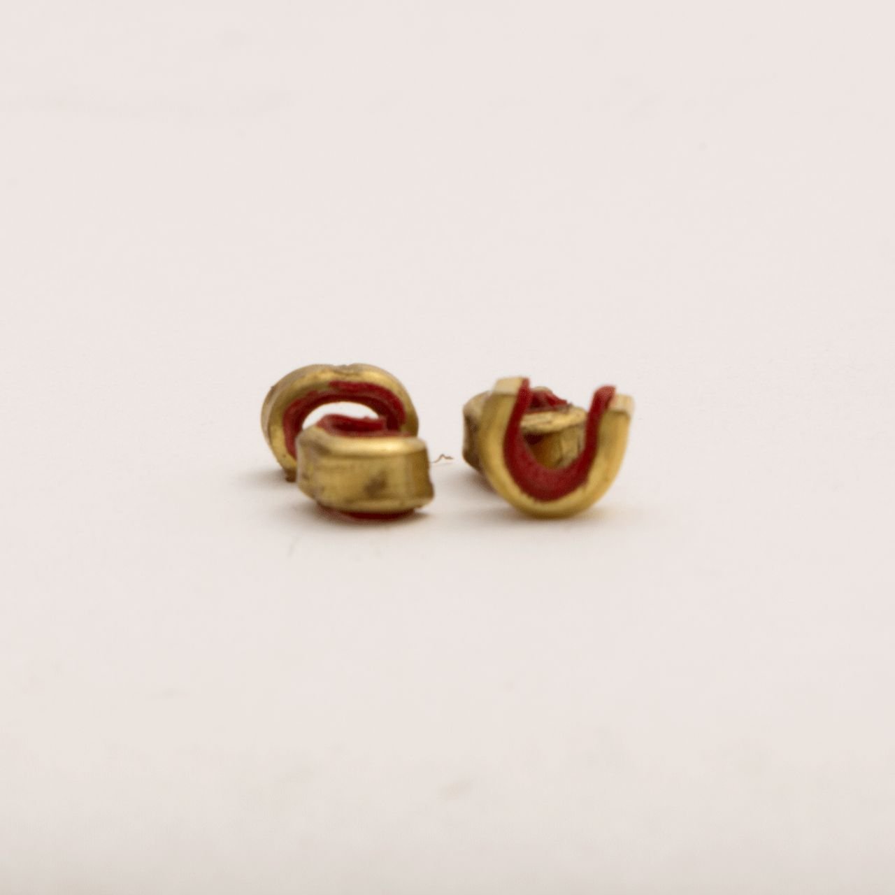 Saunders Archery Brass Nok Sets 25 Pack Red Liner Speednoks Bowstrong Noks