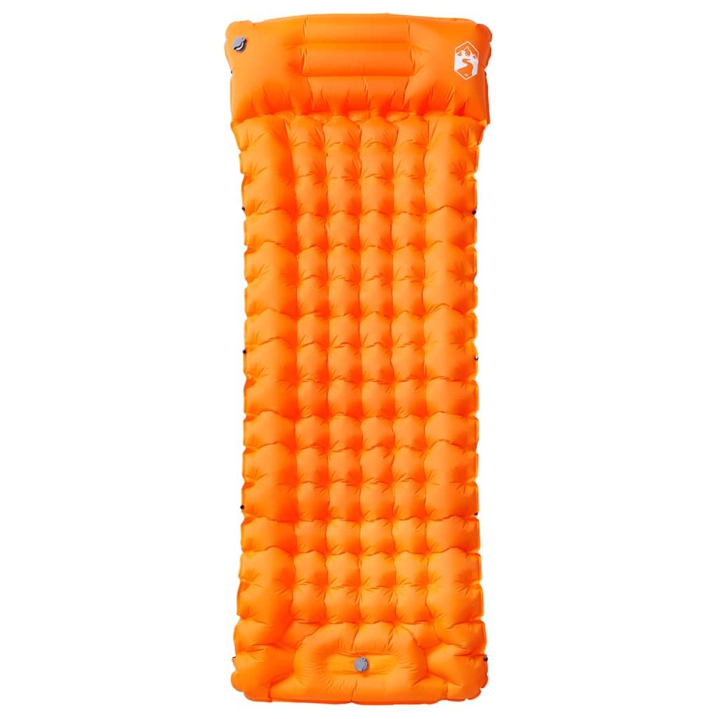 INLIFE Selbstaufblasende Isomatte mit Kissen Orange,Sportartikel,Outdoor-Aktivitäten,Camping & Wandern,Isomatten,Orange,0.94 KG,4007095