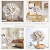 120PCS Natural Dried Pampas Grass Boho Home Decor Bouquet Phragmites Dried Flowers Bouquet for Wedding Floral Arrangements Home Decorations (120PCS) #1