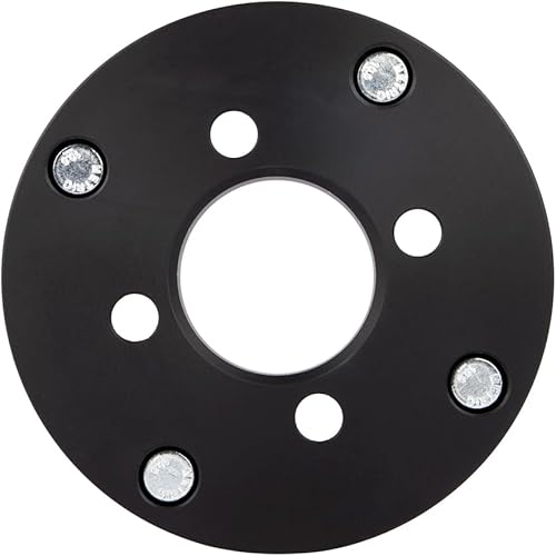 Miniatura 7 de VLAOSCHI Espaciadores de rueda ATV forjados negros de 4 x 110 a 4 x 156 de 1.5 pulgadas con pernos de 12 x 1.5 pulgadas, compatibles con