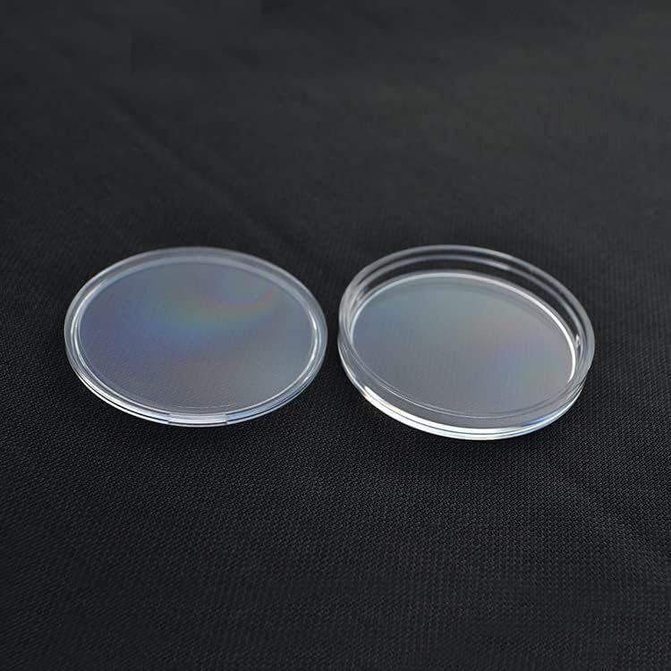 200 cápsulas para monedas plásticas transparentes miniatura 5