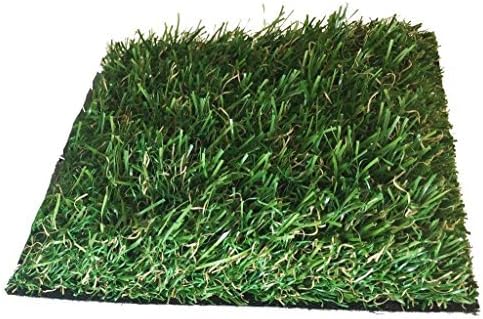 PREMIUM PRO TURF- 3' X 5' Dual Color Grass MAT Synthetic Grass for Landscaping, Playground Areas, Poolside, pet Areas, Sports Fields, patios, Decks, Door mats, etc..