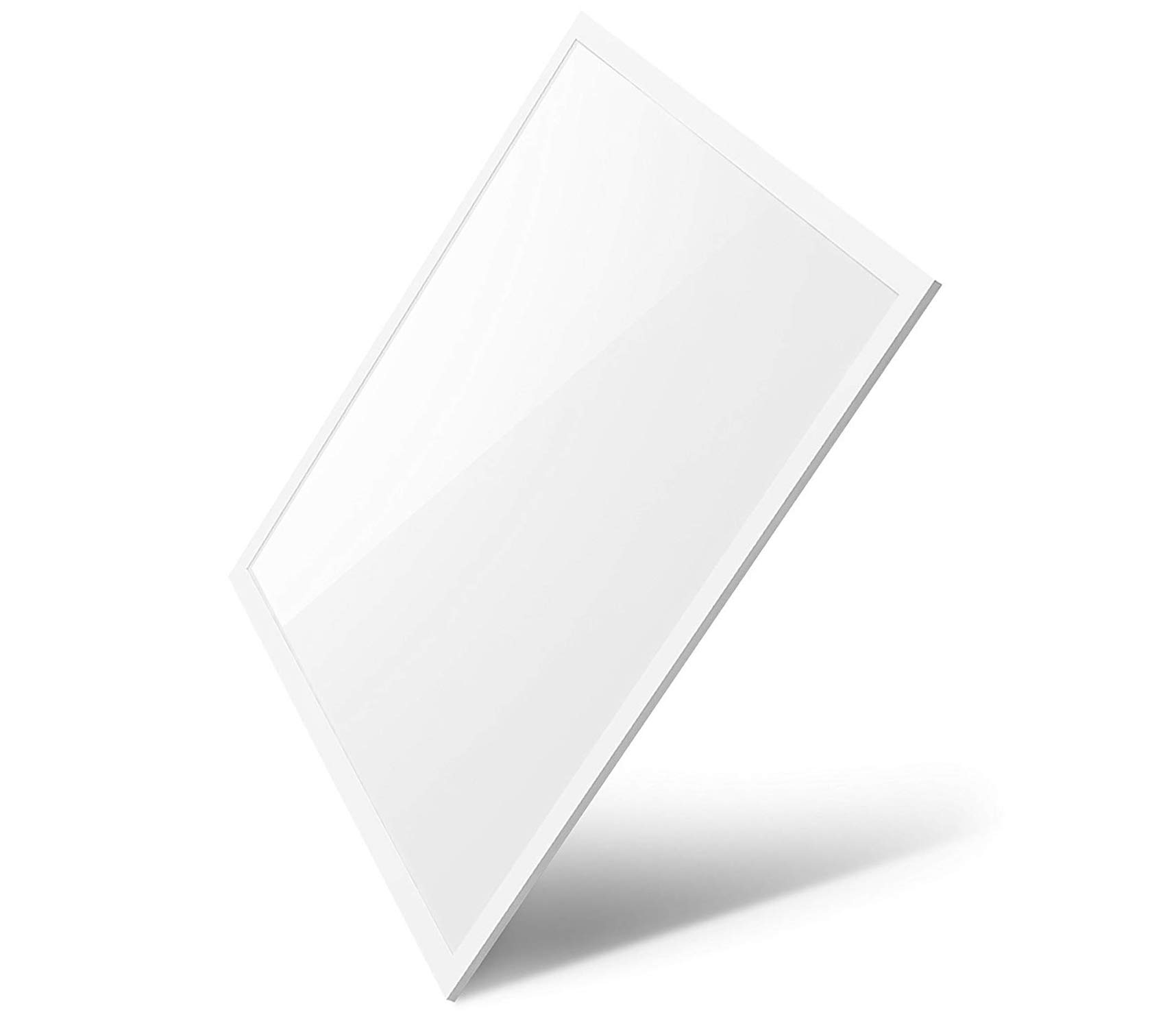 3 Ultraslim 620x620 LED Einbaupanel Panel Einlegeleuchte Panelleuchte Deckenleuchte Deckenlampe weißer Rahmen 62x62 Kaltweiß 40w 4000 Lumen