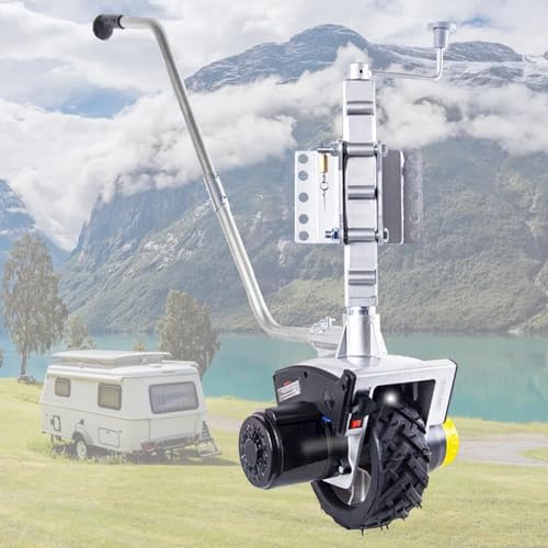 Motor motorizado para remolques, compacto y portátil con motor de 350 W/550 W, maniobra sin esfuerzo caravanas y remolques de barco de hasta 2270 kg