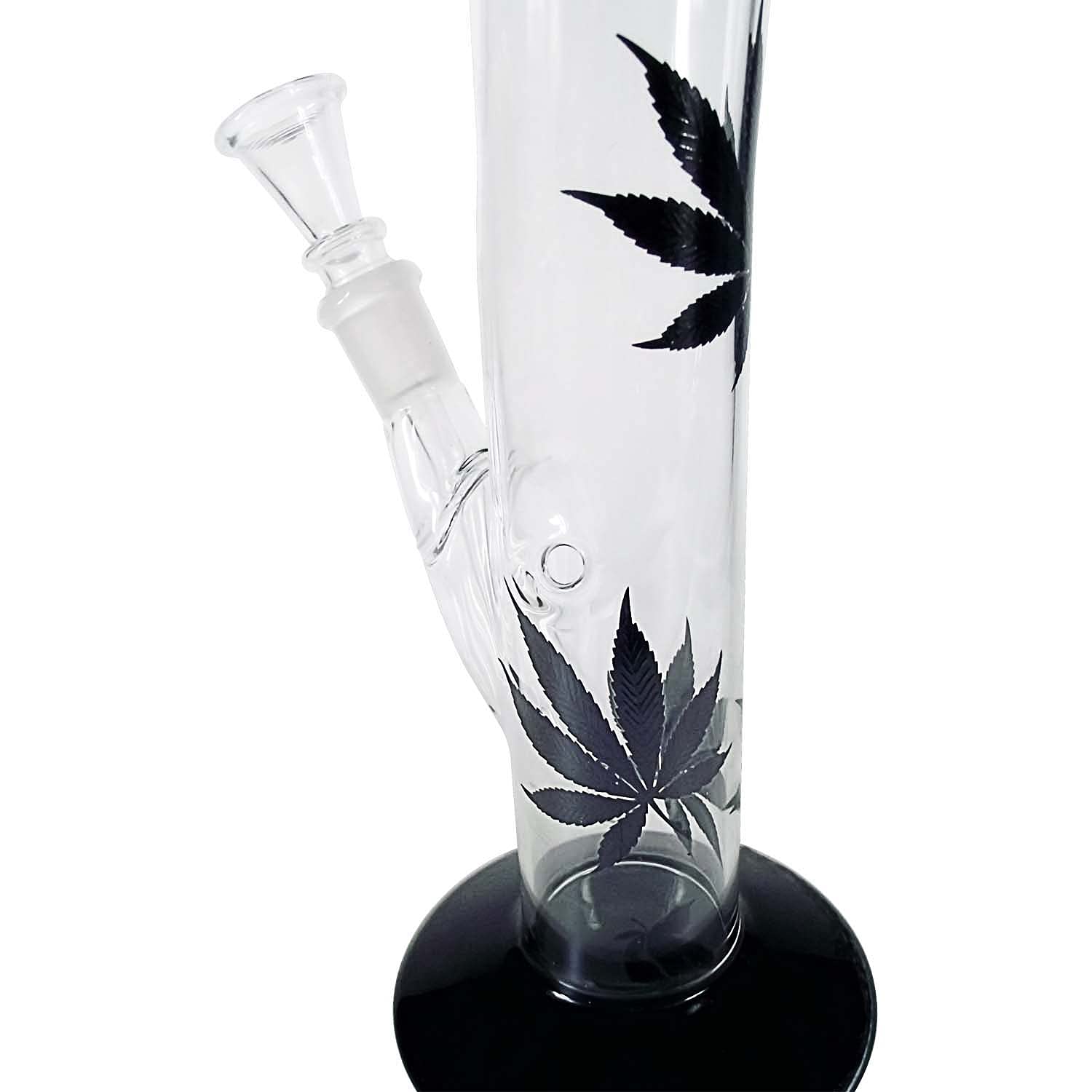 GHODT Glasbong OTT-O Mit Saugnapf – 25 Cm Sturzschutz-Bong Aus Glas – Für Mehr Stabilität Und Sicherheit