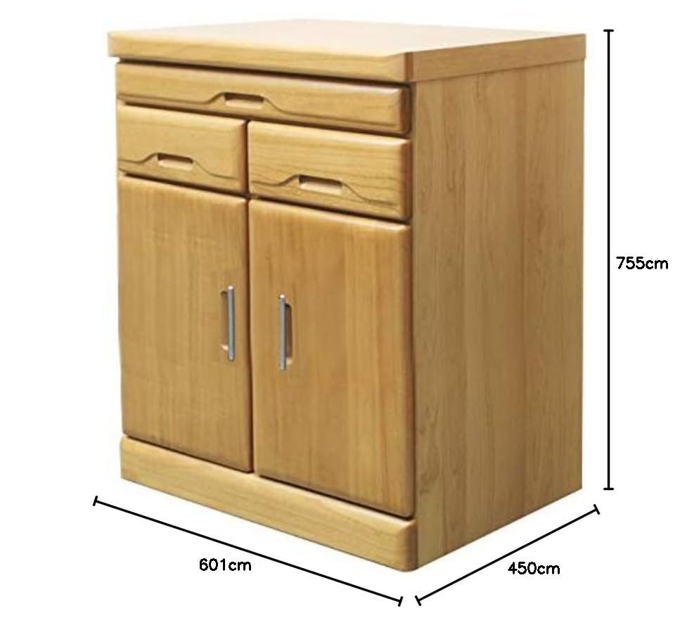 Amazon｜タンス 60幅 ハイ 扉 翔天 ナチュラル 観音開き チェスト 仏壇