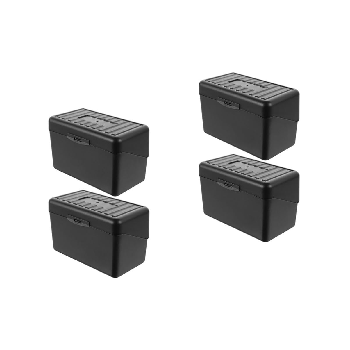 NUOBESTY 4stücke Kartenbox Für Büro Aufbewahrung Multifunktionale Klientenkarte Praktische Organizer Für Visitenkarten Für Schreibtisch Und Zuhause