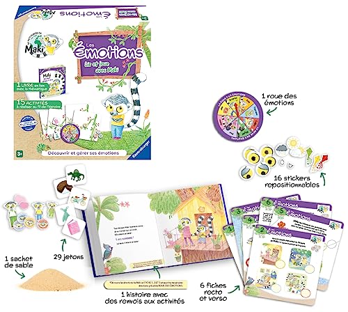 Lis et joue avec Maki Les émotions : Maki devient grand frère Ravensburger Jeux France - vue 5