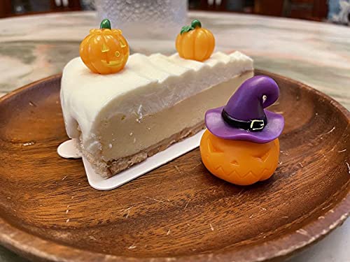 Couoc Miniature Fairy Garden Decor Resin Accessor,Dollhouse Accessories Rockery And Fake Stone Landscaping Ornaments Accessory Succulent Flower Pot Outdoor Statues (8Pcs Reapers And Pumpkins) #TOP4