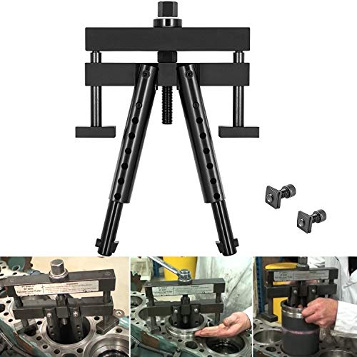 Bonbo Universal Cylinder Liner Puller Assembly Heavy Duty for Mack Cummins Caterpillar CAT on Wet Liners 3-7/8 to 6-1/4 bore Replace PT-6400-C, 3376015, M50010-B