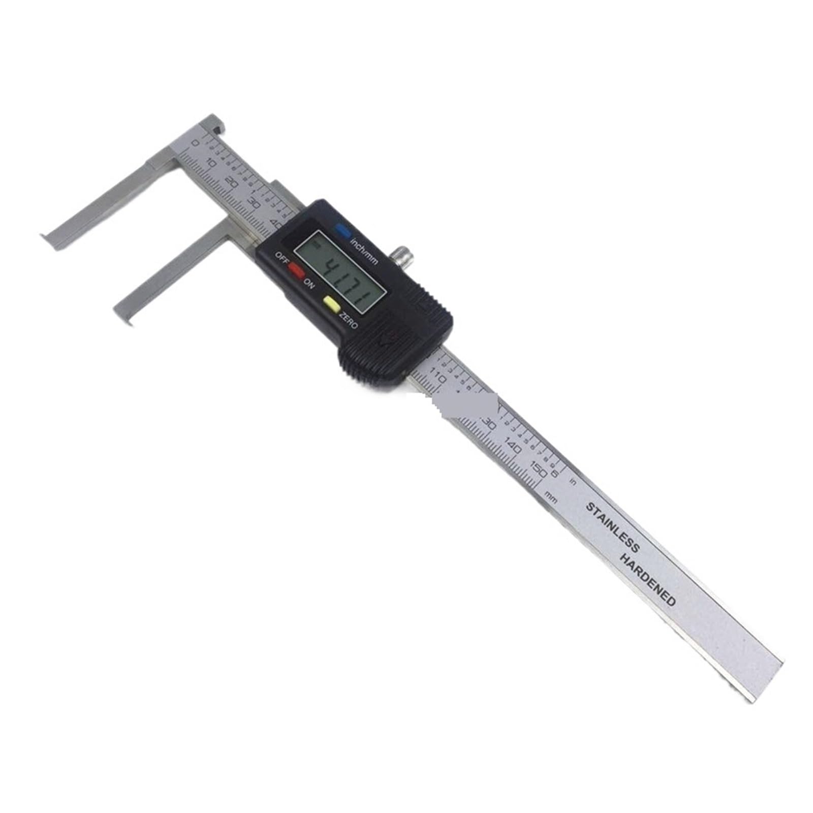 SWENEEN 10-150Mm Inside Groove Digital Caliper Edge Electronic Inside Groove Vernier Caliper Measuring Tool,