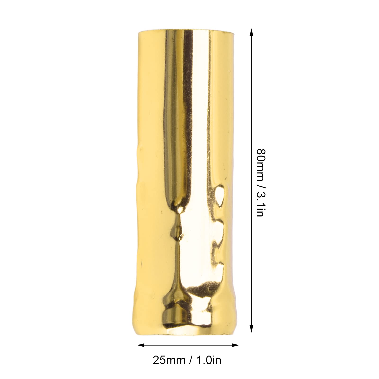 6 Copri Portalampada Candelabro In Ferro - Per Attacchi E14 25x80mm Bronzo - Foto 10