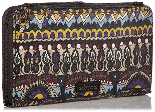 Image of Sakroots Smartphone Crossbody Purse - Women's Cellphone Bag & Wallet For Everyday - Convertible Wristlet With Zipper