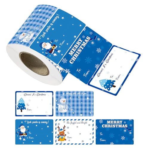 Celuicion Pegatinas de Feliz Navidad | 400 Etiquetas de Navidad Pegatinas para el Día de la Fiesta, Etiquetas Decorativas de Regalo para Sobre Paquete Artesanía Fiesta de Vacaciones Cumpleaños Familia Celuicion Pegatinas de Feliz Navidad | 400 Etiquetas de Navidad Pegatinas para el Día de la Fiesta, Etiquetas Decorativas de Regalo para Sobre Paquete Artesanía Fiesta de Vacaciones Cumpleaños Familia