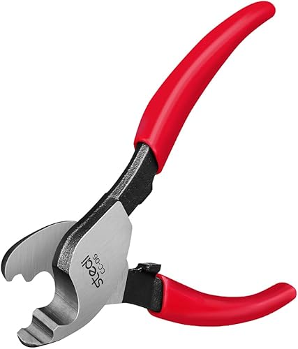 stedi Cortador de cables profesional, alicates de corte de alambre de alto apalancamiento de 6 pulgadas, herramientas de corte de alambre de metal