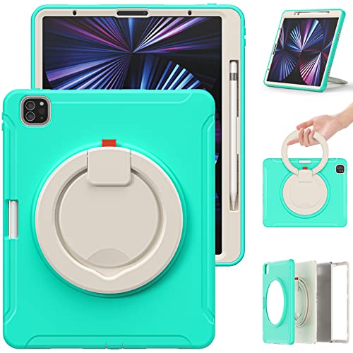 Funda iPad Pro 12.9 resistente 2022 2021 con protector pantalla y lapicero 1