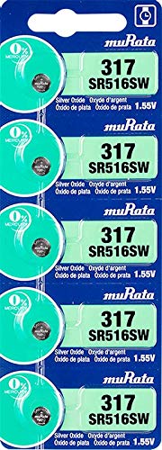 Murata SR516SW / 317 Made in Japan, 5 packs