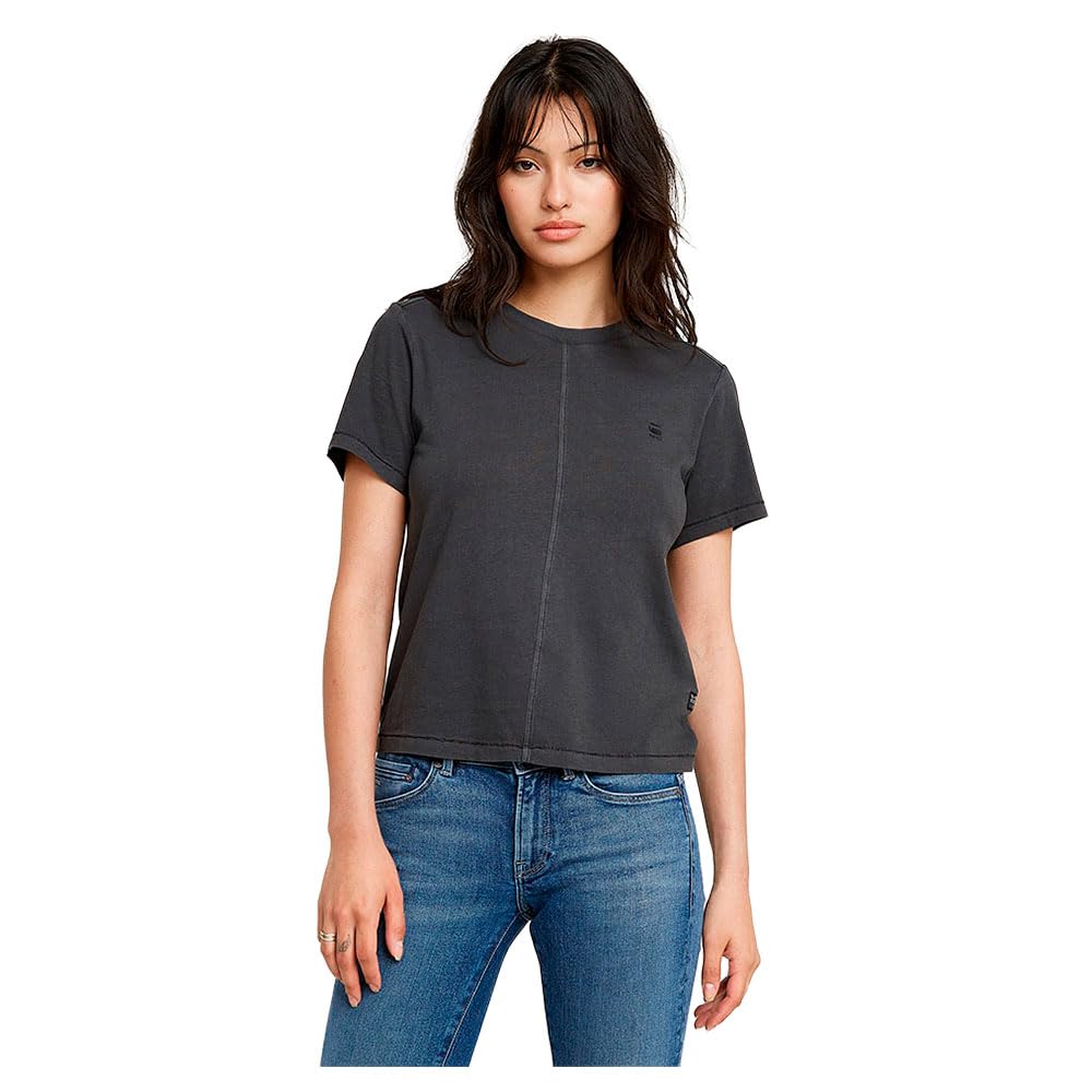 G-Star Damen Overdyed Front Seam Top