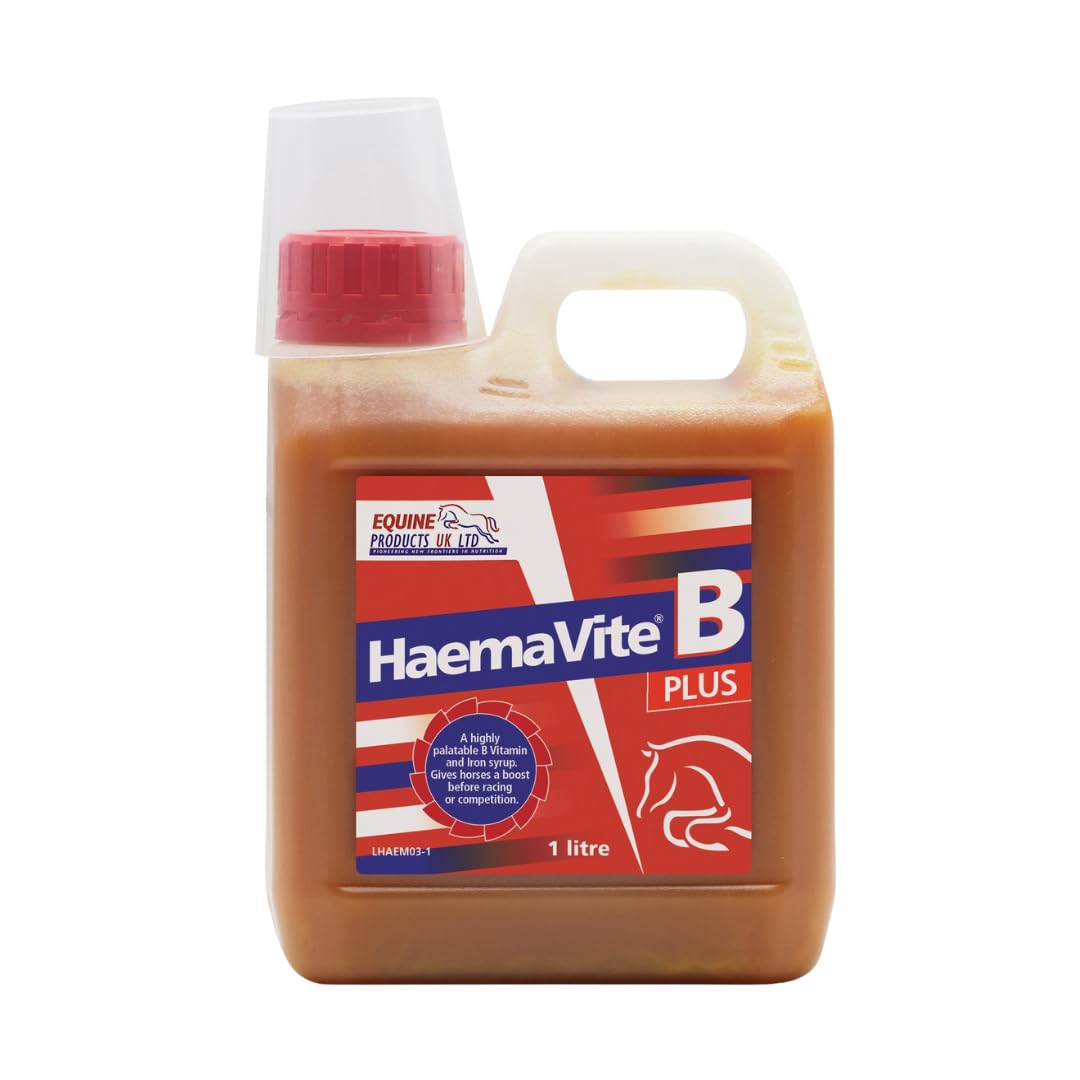 Haemavite B Plus Liquid Supplement for Horses 1 Litre